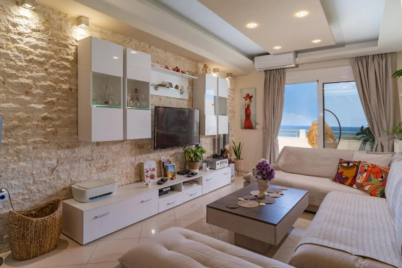 View Sea Apartment Rethymno Grecia
