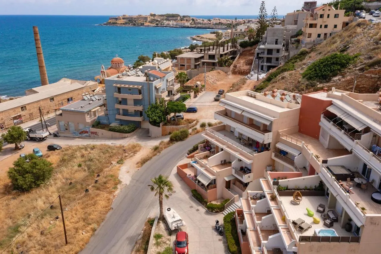 View Sea Apartment Rethymno Grecia
